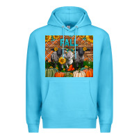 Ocean Blue Fall Baby Lambs Premium Hoodie - LillyAllenDesigns