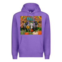 Purple Fall Baby Lambs Premium Hoodie - LillyAllenDesigns