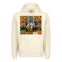 Sandshell Fall Baby Lambs Premium Hoodie - LillyAllenDesigns