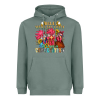 Sage relax were all crazy its not a competition nca Heavyweight Hoodie - NancyCooperArtShop
