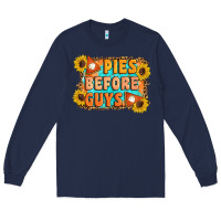 Navy Pies Before Guys Long Sleeve Tee - Artiststas