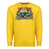 Lemon i got a heart like a truck western sunflower Premium Sweatshirt - NancyCooperArtShop