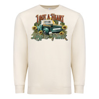 Sandshell i got a heart like a truck western sunflower Premium Sweatshirt - NancyCooperArtShop