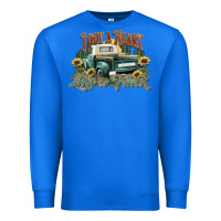 True Royal i got a heart like a truck western sunflower Premium Sweatshirt - NancyCooperArtShop