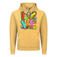 Vintage Mustard love pride Vintage Hoodie - Zillion Design Studio