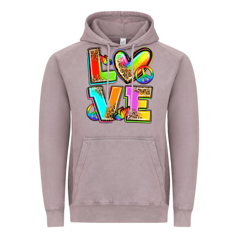 Love Pride Vintage Hoodie by Zillion Design Studio | Teevron