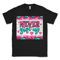Black never give up Classic Tee - JahusDesignShop
