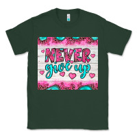 Sports Green never give up Classic Tee - JahusDesignShop