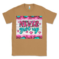 Toasted Coconut never give up Classic Tee - JahusDesignShop