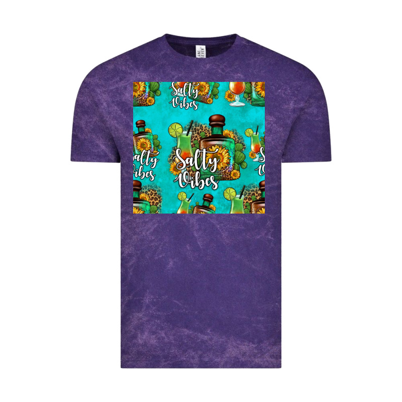 Salty Vibes Seamless Pattern Vintage Tee by HRA Design Shop | Teevron