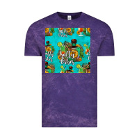 Cloud Purple salty vibes seamless pattern Vintage Tee - HRA Design Shop