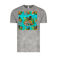 Cloud Rock salty vibes seamless pattern Vintage Tee - HRA Design Shop