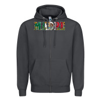 Smoke mexican flag madre Zipper Hoodie - Jasminsmagicworld