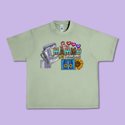 Mammo Technologist Urban Heavy Tee Designed By Cowhidedigitalart