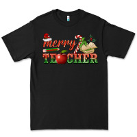Black merry teacher Premium Tee - BarkalooDesign