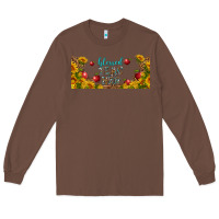 Chestnut blessed teacher libbey glass Long Sleeve Tee - BundleAndBundleShop