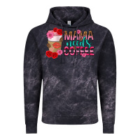 Cloud Black mama needs coffee mothers day Vintage Hoodie - texasbilliewilder