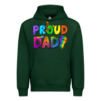 Forest Green Proud Dad Urban Hoodie - NancyCooperArtShop