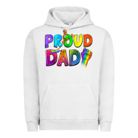 Pigment Lunar Rock Proud Dad Urban Hoodie - NancyCooperArtShop