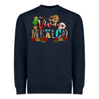 Navy viva mexico Heavyweight Sweatshirt - CTS Tumbler Store