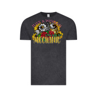 Vintage Black just a woman who loves her mechanic Vintage Tee - SublimationCraftShop