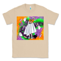Mushroom cute ghost halloween tumbler Classic Tee - BundleAndBundleShop