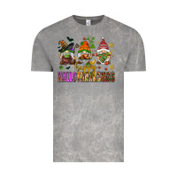 Cloud Rock happy hallothanksmas gnomes Vintage Tee - AdoDesignShop