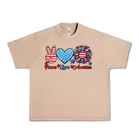 Burro peace love america Urban Heavy Tee - HRA Design Shop