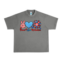 Tornado peace love america Urban Heavy Tee - HRA Design Shop