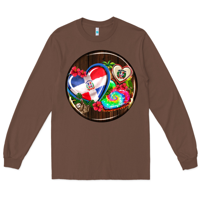Dominican Republic Coasters Long Sleeve Tee by AdoDesignShop | Teevron