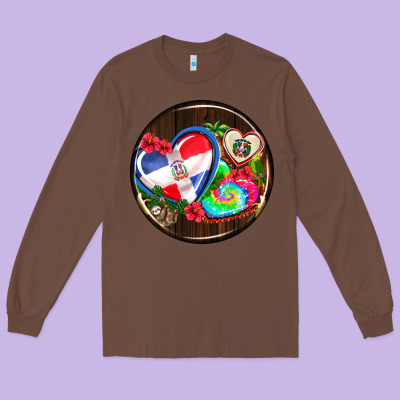 Dominican Republic Coasters Long Sleeve Tee Designed By Adodesignshop
