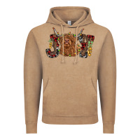 Vintage Coffee joy highland cow Vintage Hoodie - RanaPortraitStore