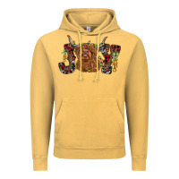 Vintage Mustard joy highland cow Vintage Hoodie - RanaPortraitStore