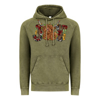 Vintage Olive joy highland cow Vintage Hoodie - RanaPortraitStore