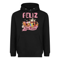 Black mexican new year Heavyweight Hoodie - MaliasSmallBusiness