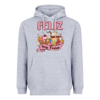Heather Grey mexican new year Heavyweight Hoodie - MaliasSmallBusiness