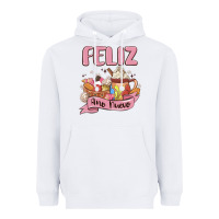 White mexican new year Heavyweight Hoodie - MaliasSmallBusiness