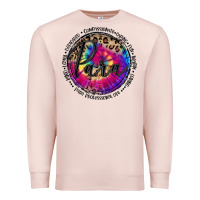 Pale Pink para life Premium Sweatshirt - MaliasSmallBusiness