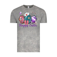 Cloud Rock happy easter eggs nurse n Vintage Tee - Neo Western