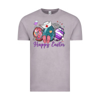 Vintage Zinc happy easter eggs nurse n Vintage Tee - Neo Western