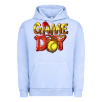 Pigment Grape Ice Game Day Softball Urban Hoodie - NancyCooperArtShop