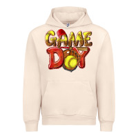 Sandshell Game Day Softball Urban Hoodie - NancyCooperArtShop