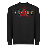 Black senior 2023 Heavyweight Sweatshirt - Zillion Design Studio