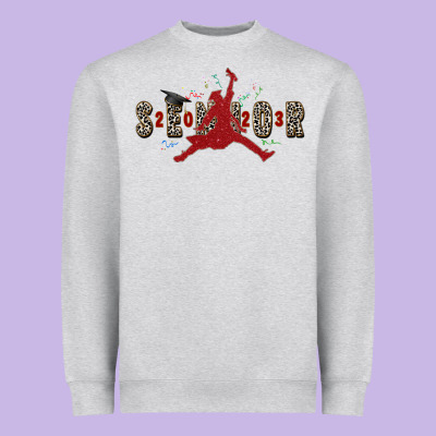 Senior 2023 Heavyweight Sweatshirt Designed By Zillion Design Studio