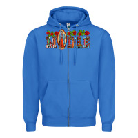 True Royal madre lady of guadelupe Zipper Hoodie - BarkalooDesign