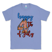 Colony Blue happy 4th of july Classic Tee - BundleAndBundleShop