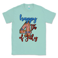 Seafoam happy 4th of july Classic Tee - BundleAndBundleShop