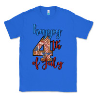 True Royal happy 4th of july Classic Tee - BundleAndBundleShop