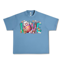 Pebble Blue love easter day nurse Urban Heavy Tee - RacoonDesign