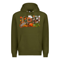 Army Green Fall LPN Licensed Practical Nurse Premium Hoodie - LillyAllenDesigns